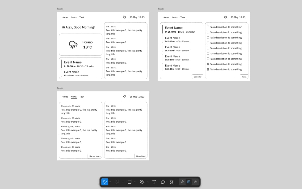 Figma design
